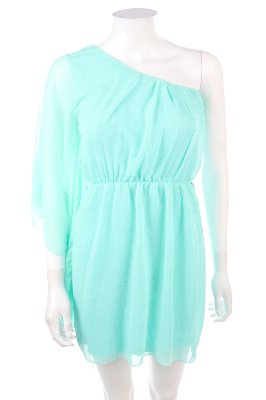 Ohne Label - One-Shoulder Abendkleid - S