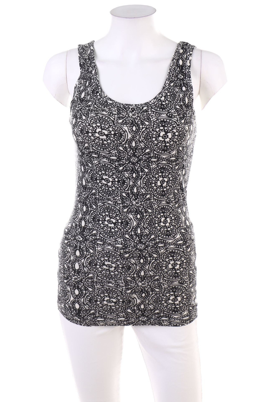 SECONDHAND - Top mit Muster - S