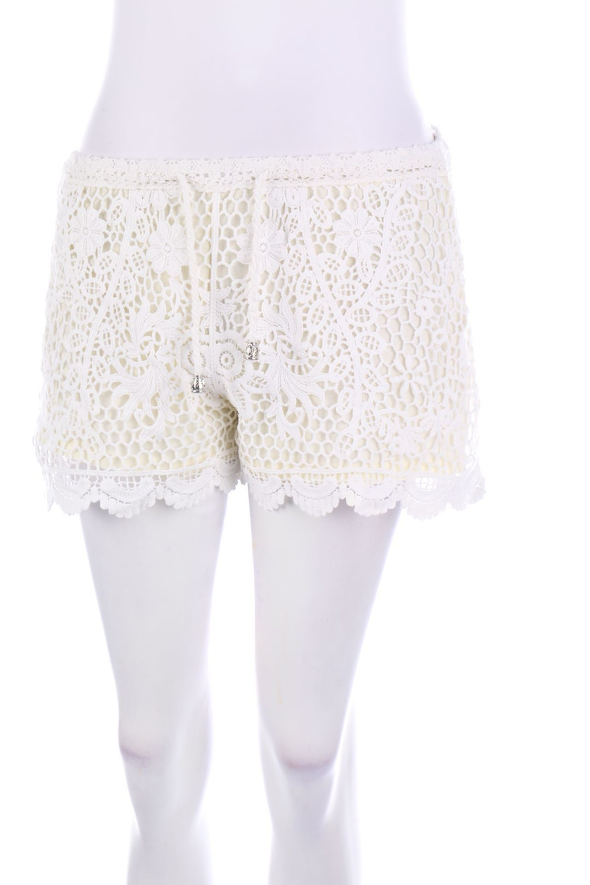 Ohne Label - Shorts mit Spitze - D 36-38
