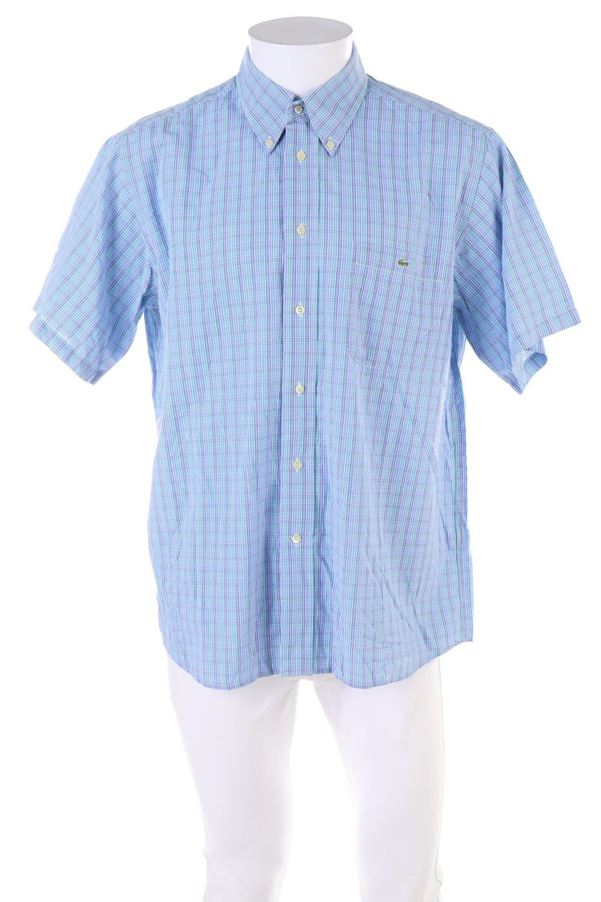 LACOSTE - Kurzarm-Hemd mit Button-down-Kragen - 41