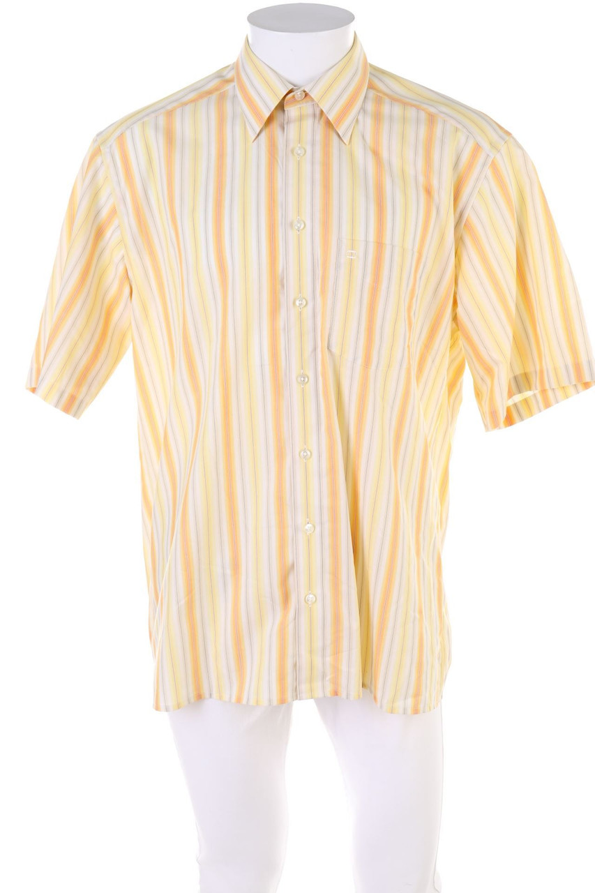 OLYMP - Kurzarm-Hemd mit Streifen - 41