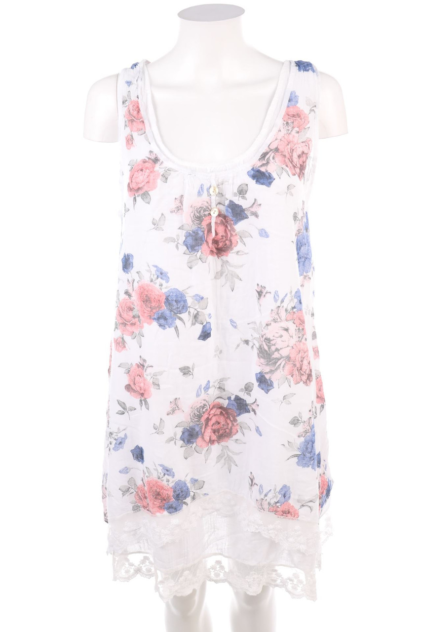 Bellina - Kleid im Layer Look mit Blumen-Print - D 42
