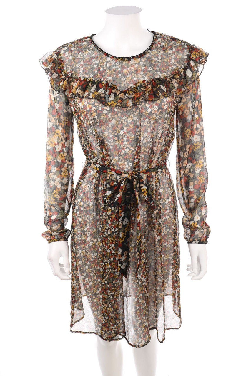 set - Kleid mit Blumen-Print - D 42