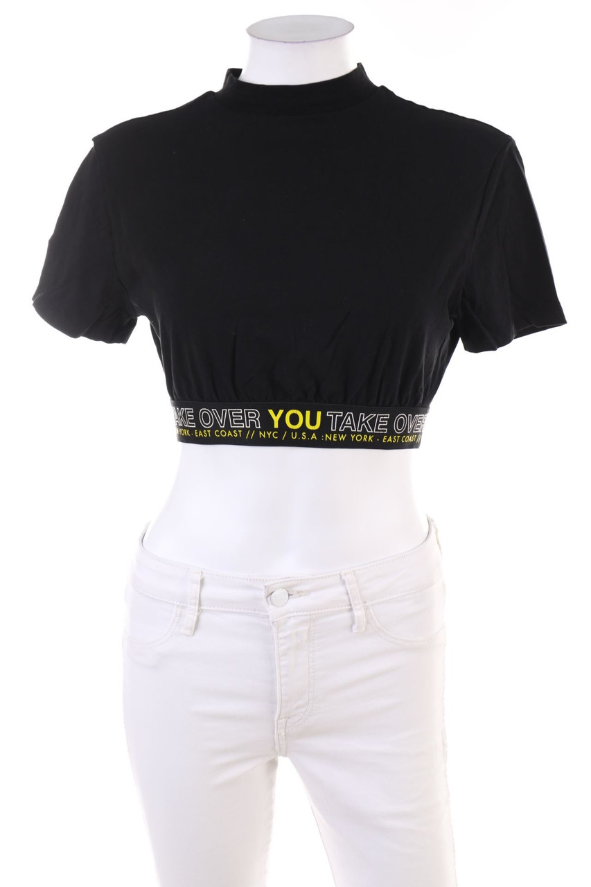 TALLY WEiJL - Cropped-Kurzarm-Shirt - XS