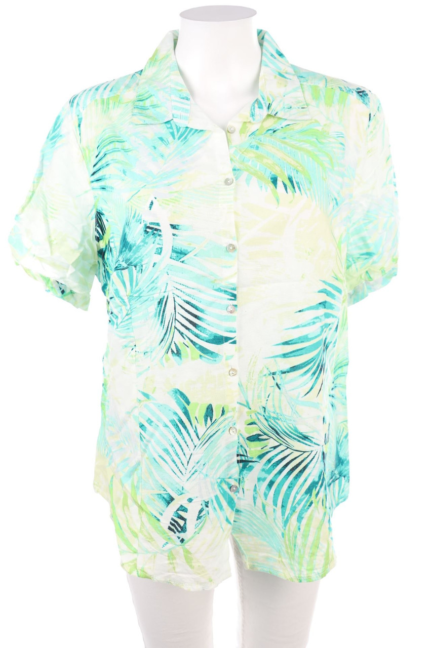 Charles Vögele - Hemd-Bluse mit kurzem Ärmel - 2XL