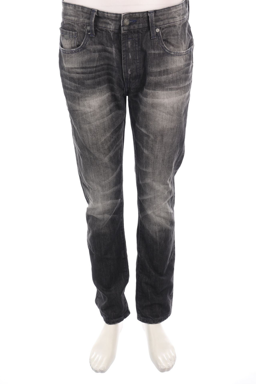 CLOCKHOUSE by C&A - Distressed Straight Cut Jeans - W33