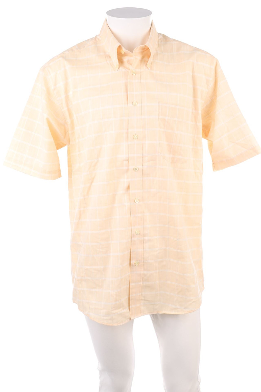 SECONDHAND - kariertes Kurzarm-Hemd - L