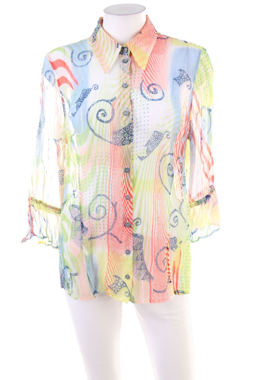 BONITA - Bluse mit Muster - L