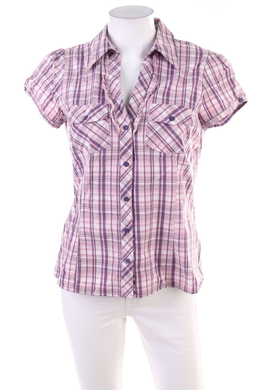 flame - Hemd-Bluse mit kurzem Ärmel - L