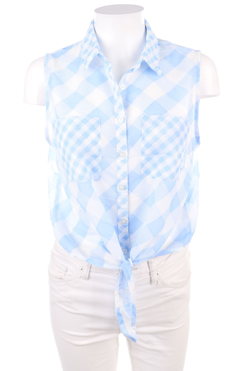 FB SISTER - ärmellose Hemd-Bluse - S