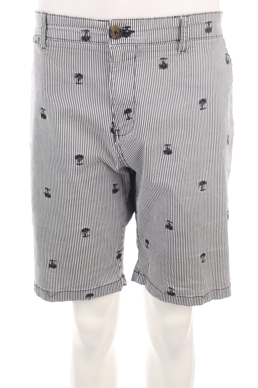 F&F - Chino-Shorts mit Streifen - XL