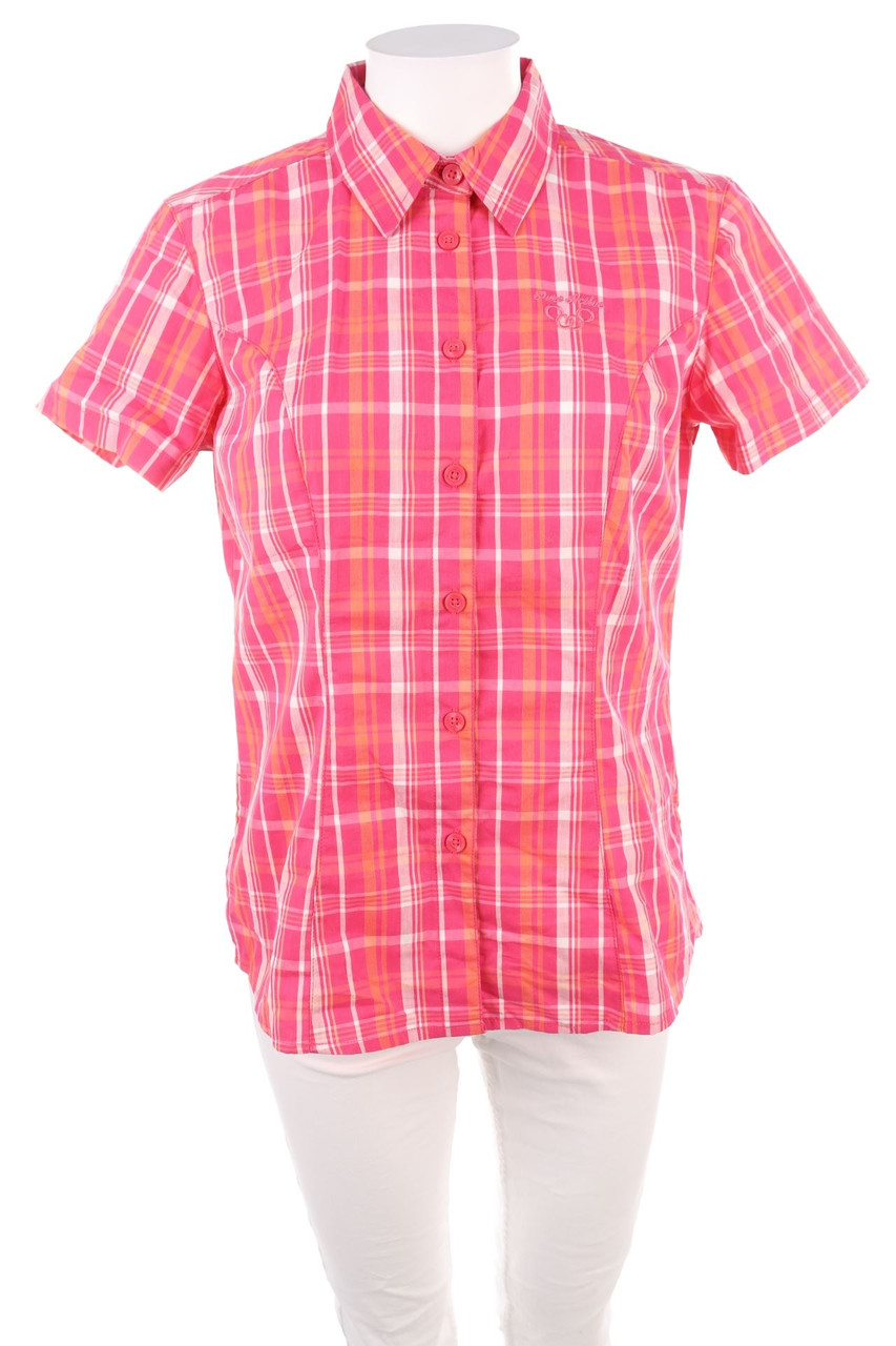 crivit - Hemd-Bluse mit kurzem Ärmel - S