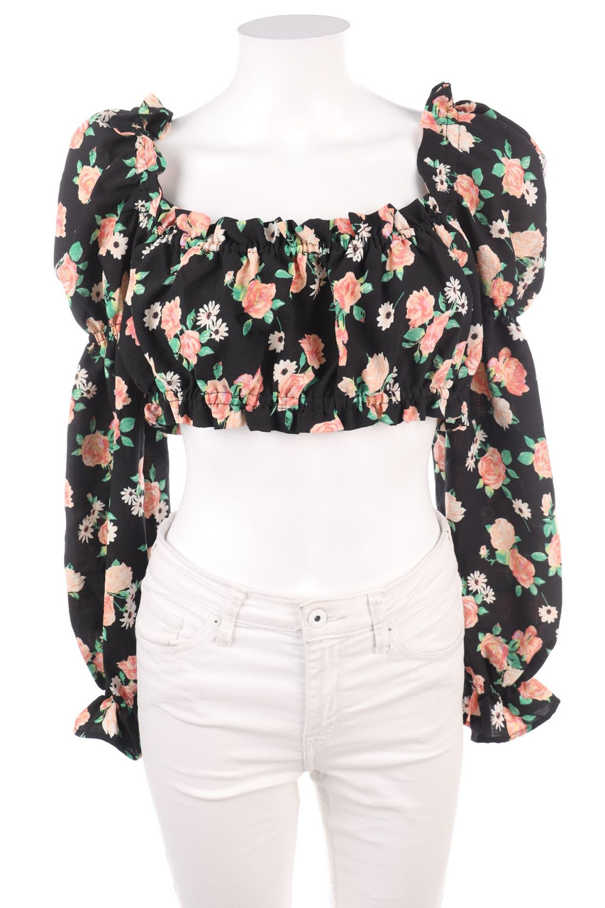 H&M - Cropped-Shirt - M