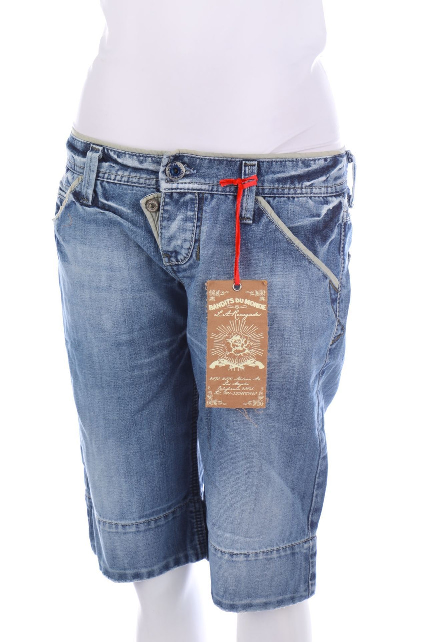 Bandits du Monde - Distressed Jeans-Shorts - W29
