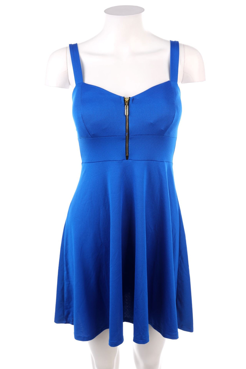 Ohne Label - Kleid mit Reißverschluss - D 32