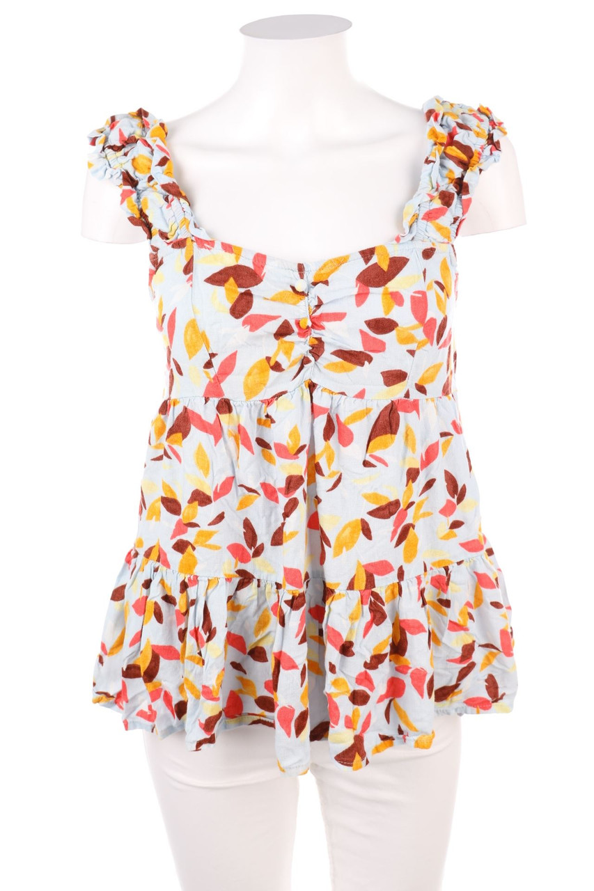 promod - Blusentop mit floralem Muster - D 34