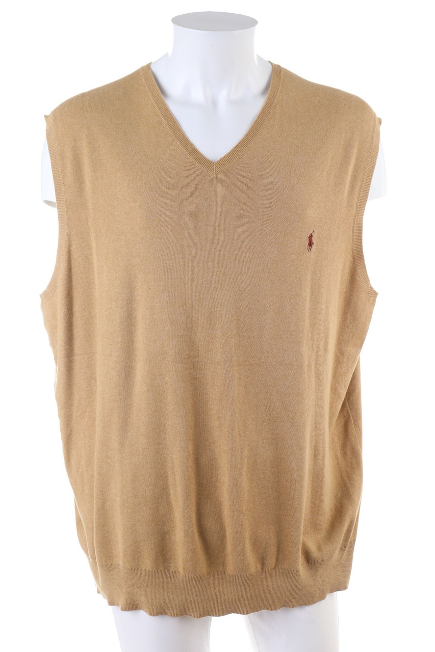 Polo by Ralph Lauren - Baumwoll-Pullunder - 2XL