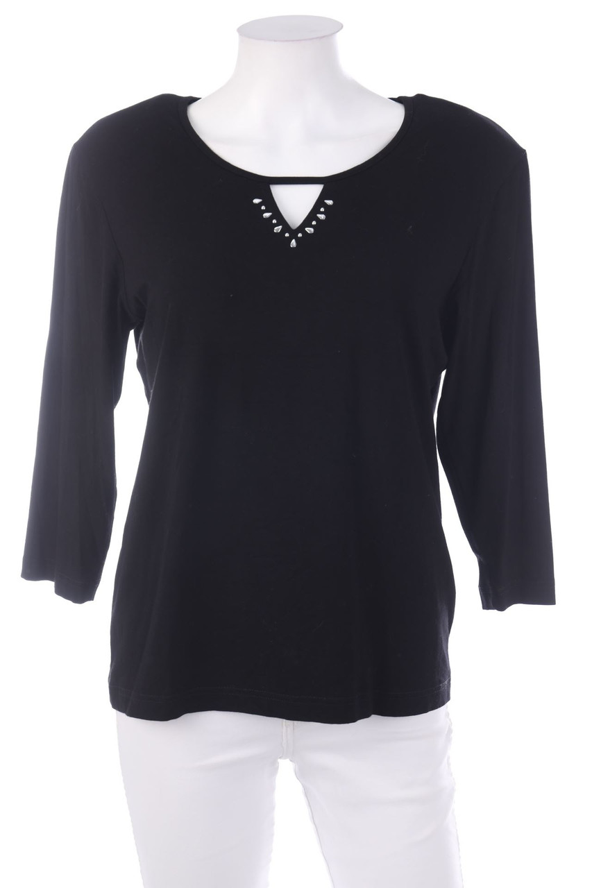 BEXLEYS - 3/4-Arm-Shirt mit Strass-Steinen - S