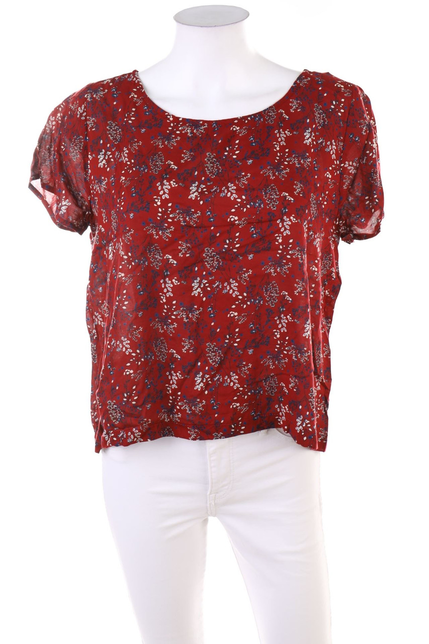 G!na - Kurzarm-Bluse - L