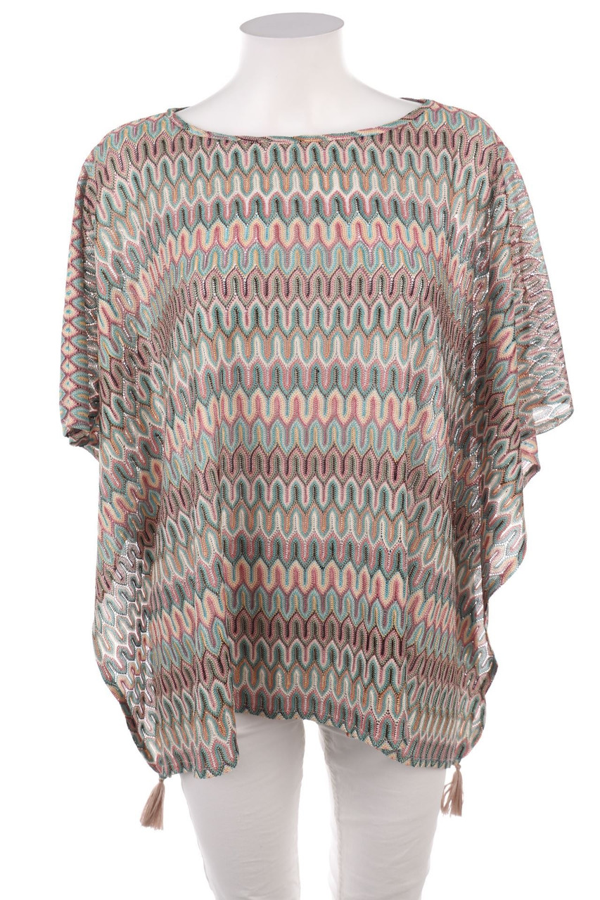 Betty Barclay - Kimono mit Fransen - ONE SIZE