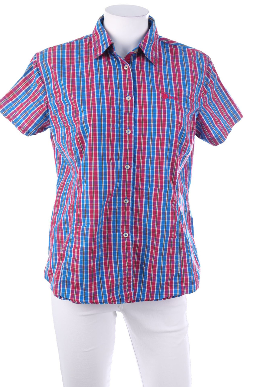 crivit - Hemd-Bluse mit kurzem Ärmel - S