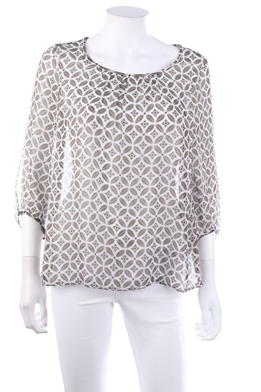 comma - Bluse mit 3/4-Ärmel - S