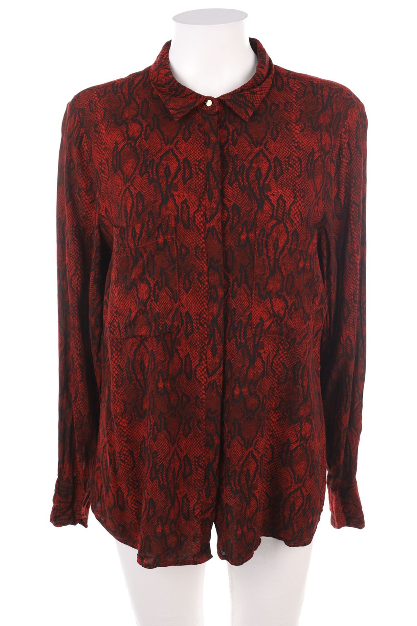 CAMAÏEU - Hemd-Bluse mit Animal-Print - M