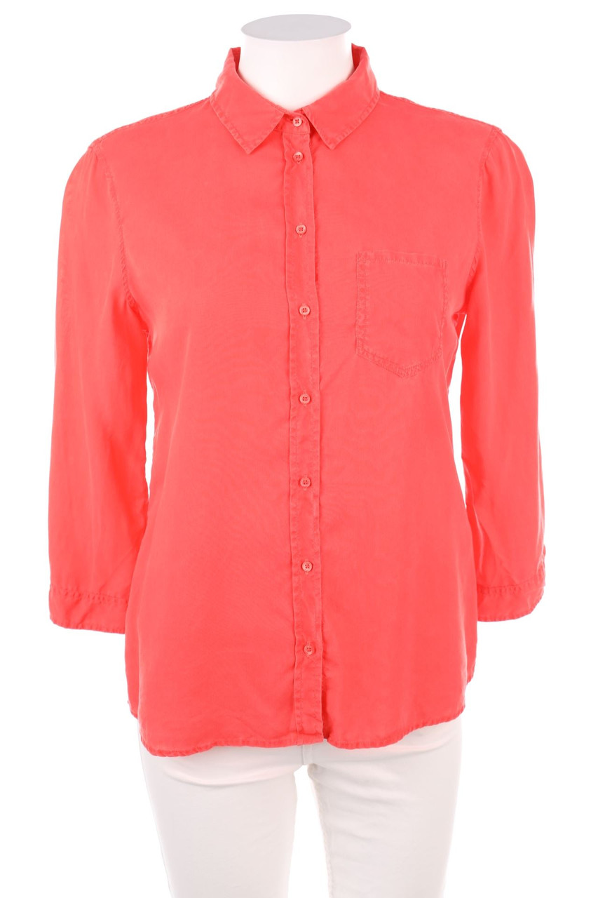 Massimo Dutti - Hemd-Bluse mit 3/4-Ärmel - D 36