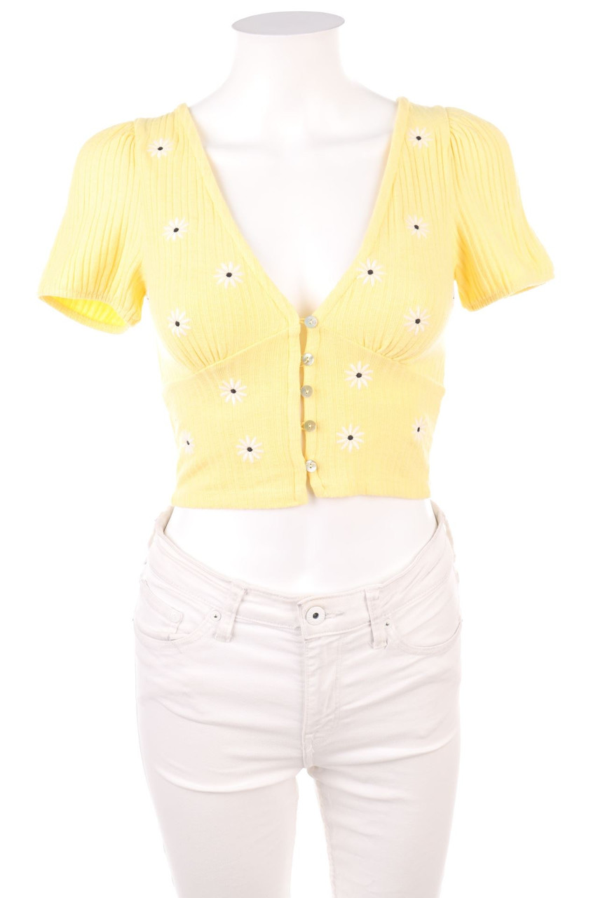 Bershka - Kurzarm-Shirt - S