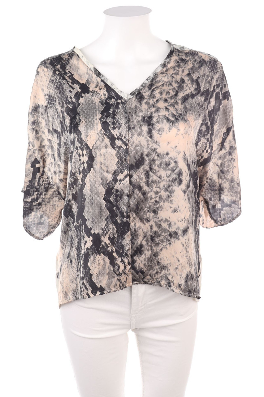 ZARA - Kurzarm-Bluse - S