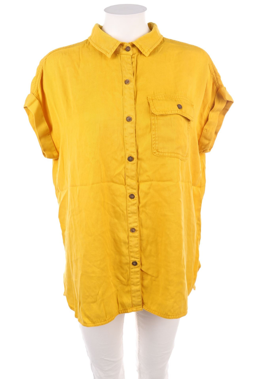 SECONDHAND - Hemd-Bluse mit kurzem Ärmel - M