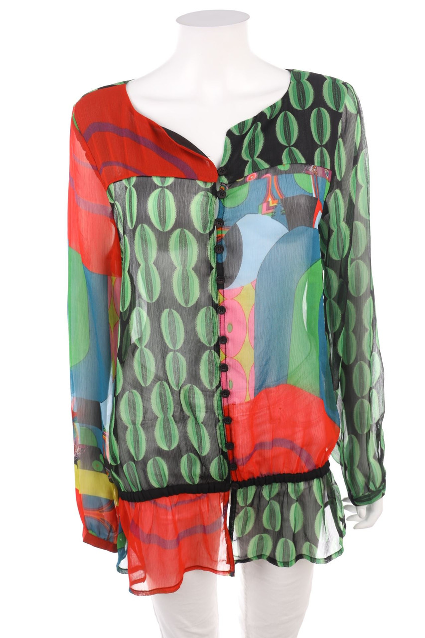 Desigual - Bluse mit Print - D 44-46