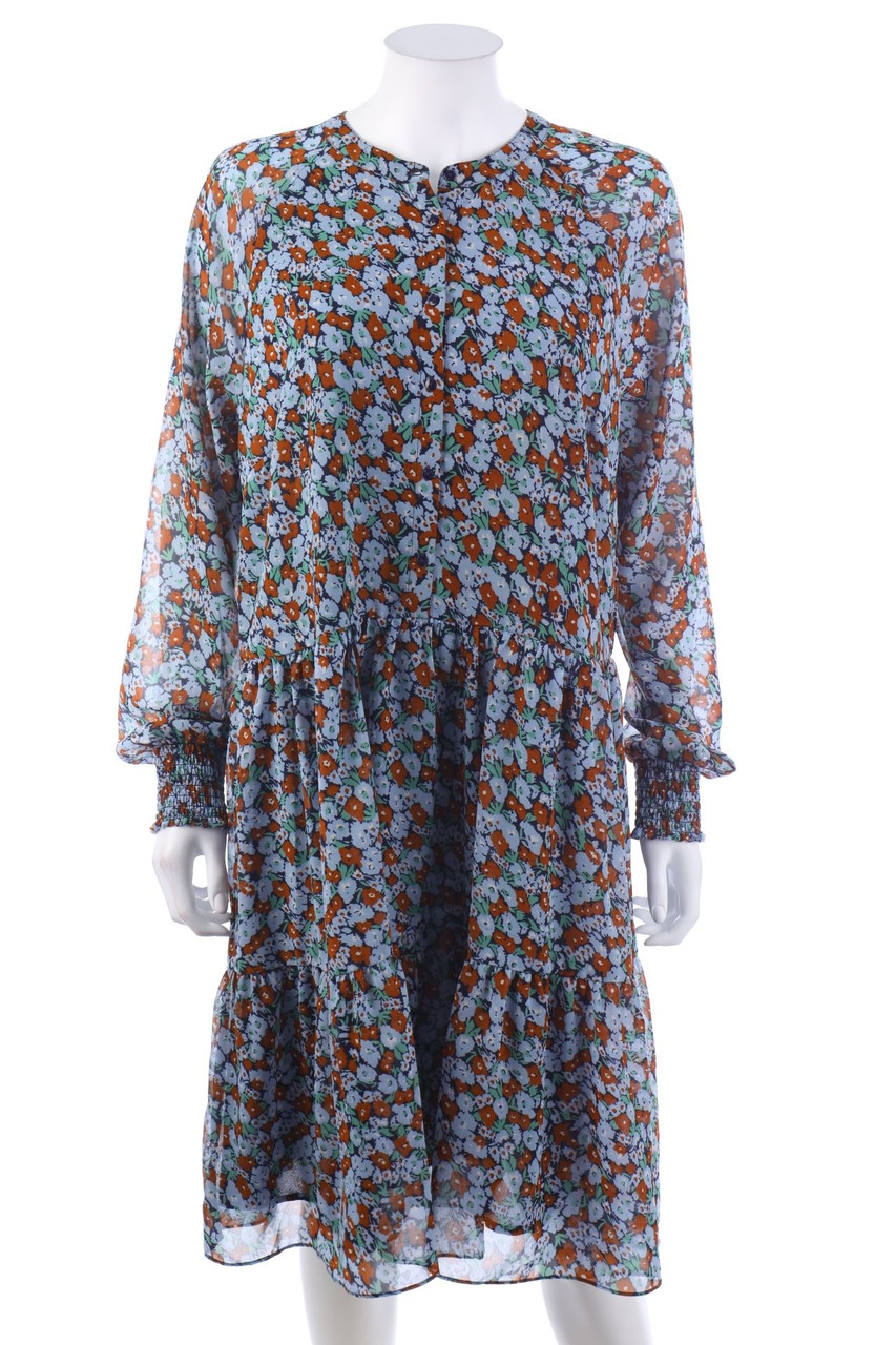 FREEQUENT - Kleid mit langem Ärmel - L