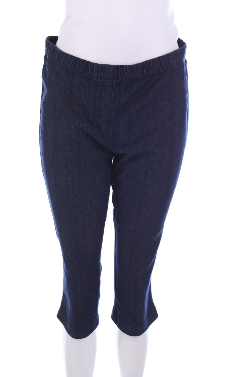 MARKS & SPENCER - Cropped-Dark Denim Jeggings - D 40