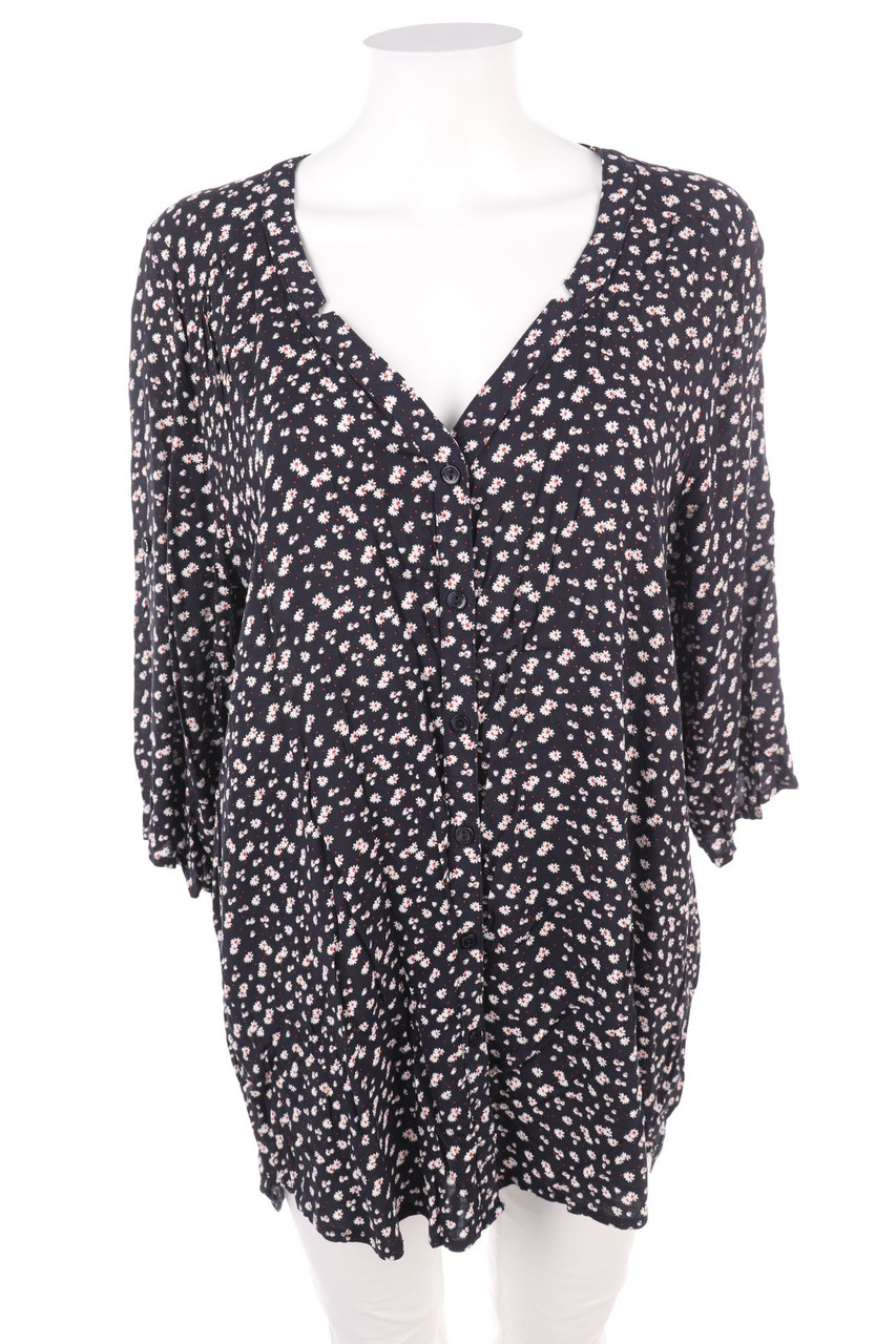 Yessica by C&A - Vokuhila-Bluse mit 3/4-Ärmel - L