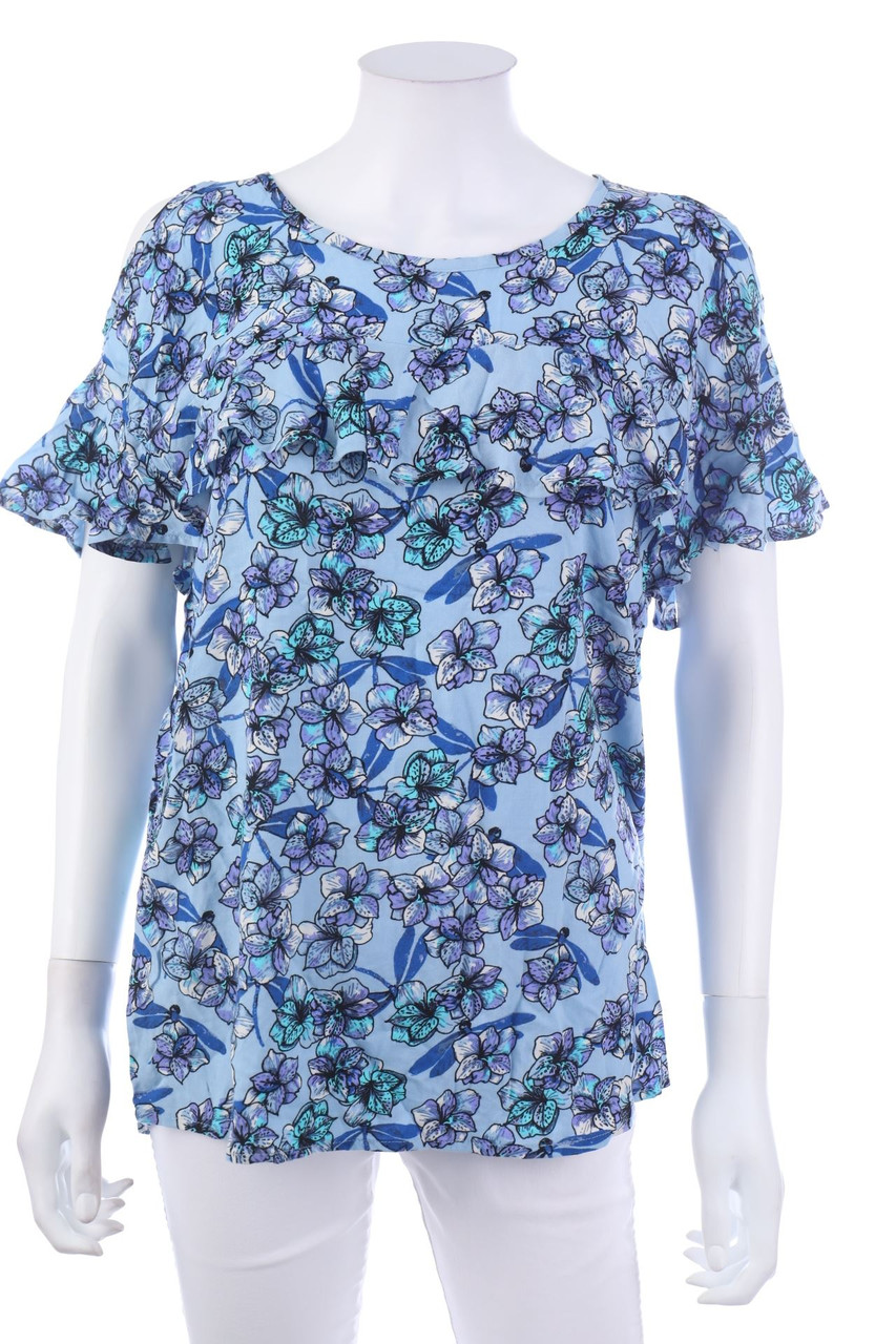 BODYFLIRT - Volant-Bluse - L