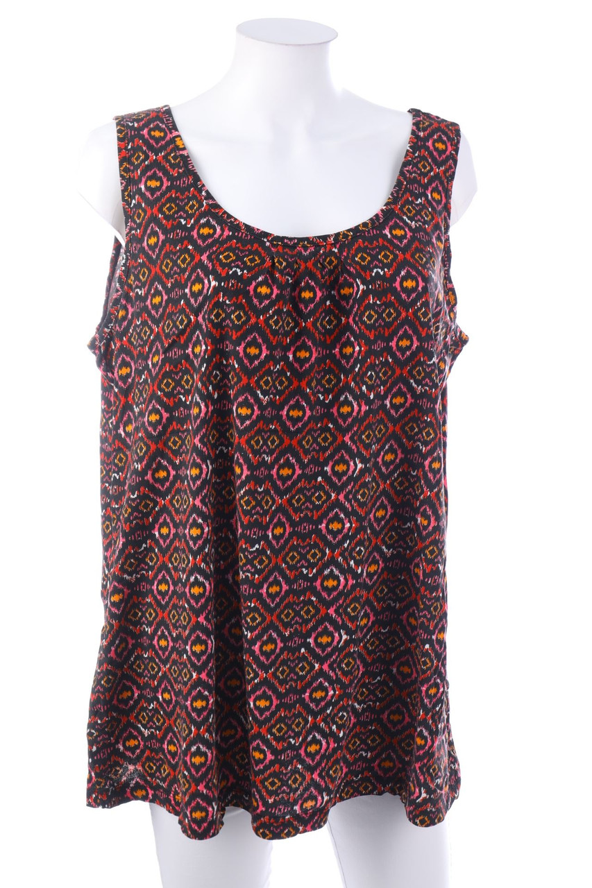 Laura Torelli - Top mit Muster - XXXXL