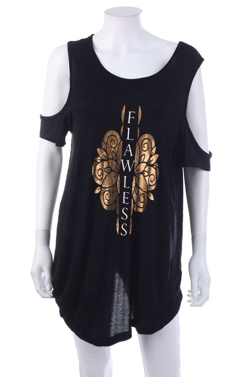 Janina - Cold-Shoulder-Top - XL