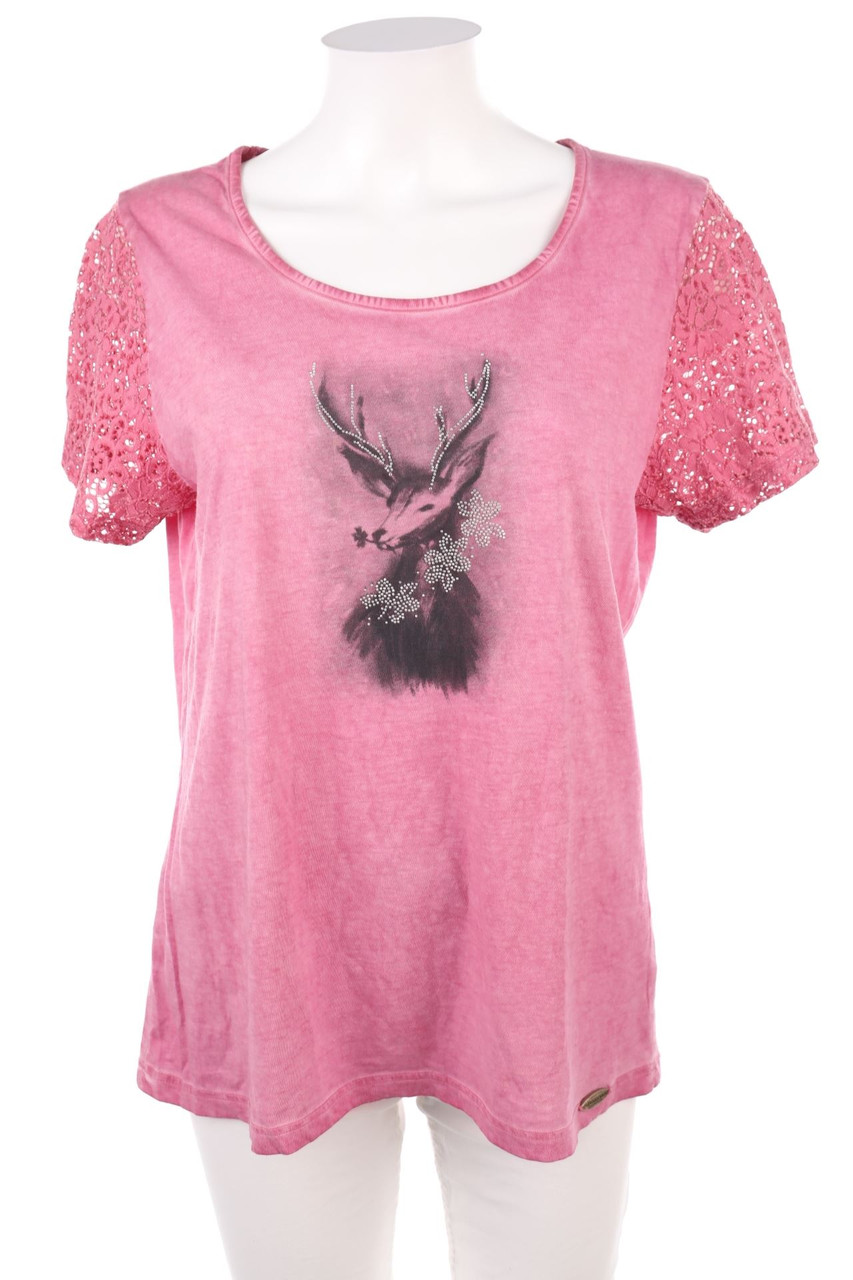 COUNTRY Line - Kurzarm-Shirt aus Baumwolle mit Print - L