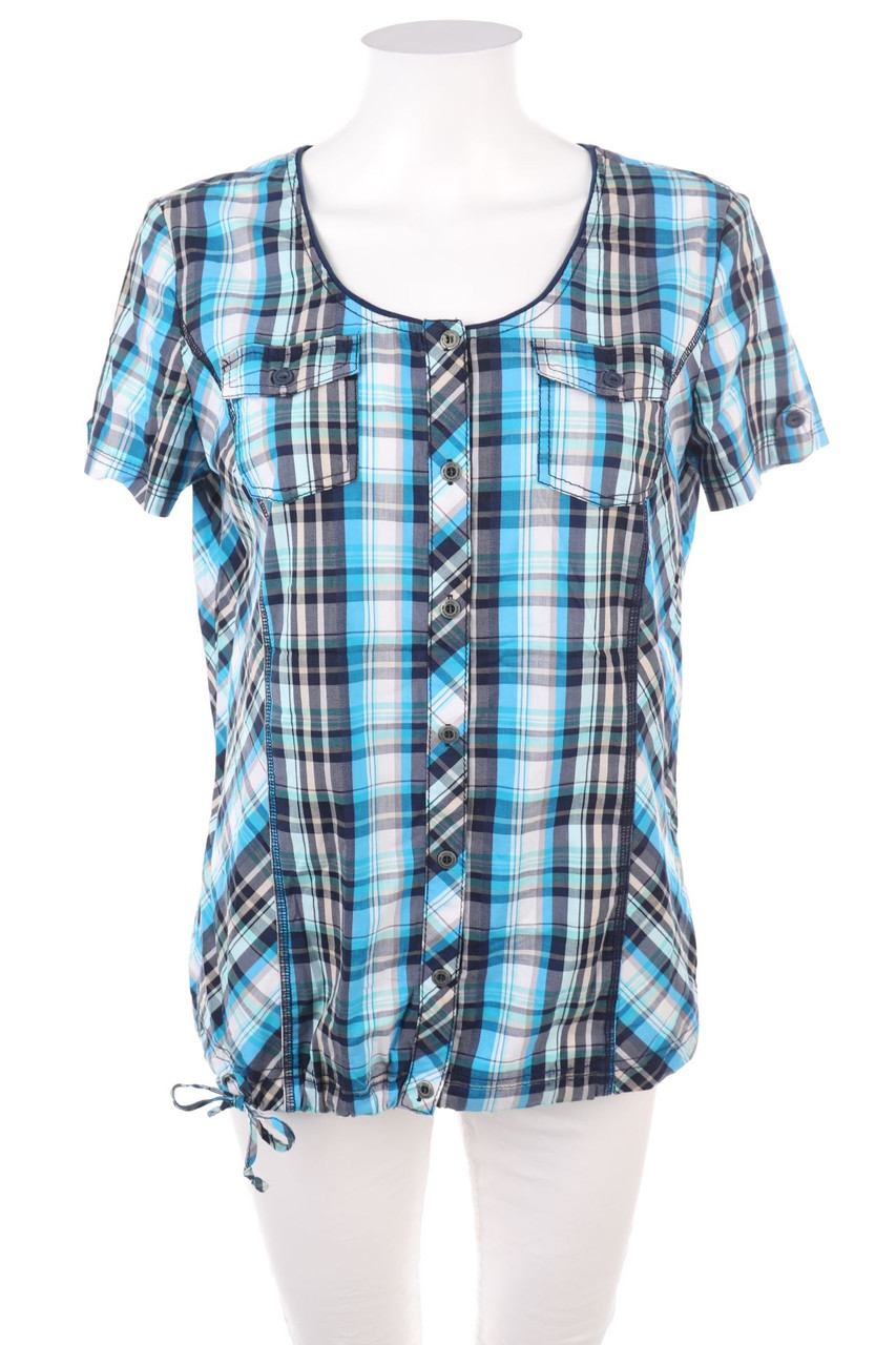 CECIL - Hemd-Bluse mit kurzem Ärmel - M