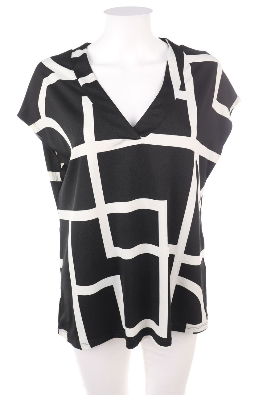 AMISU - Kurzarm-Bluse - M