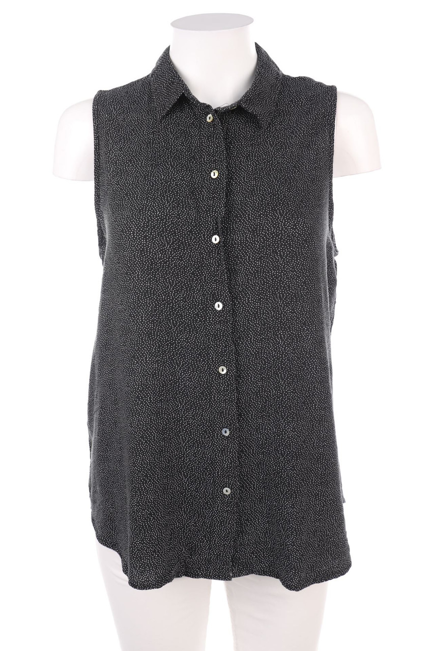 Ohne Label - Blusentop mit Pünktchen - D 42