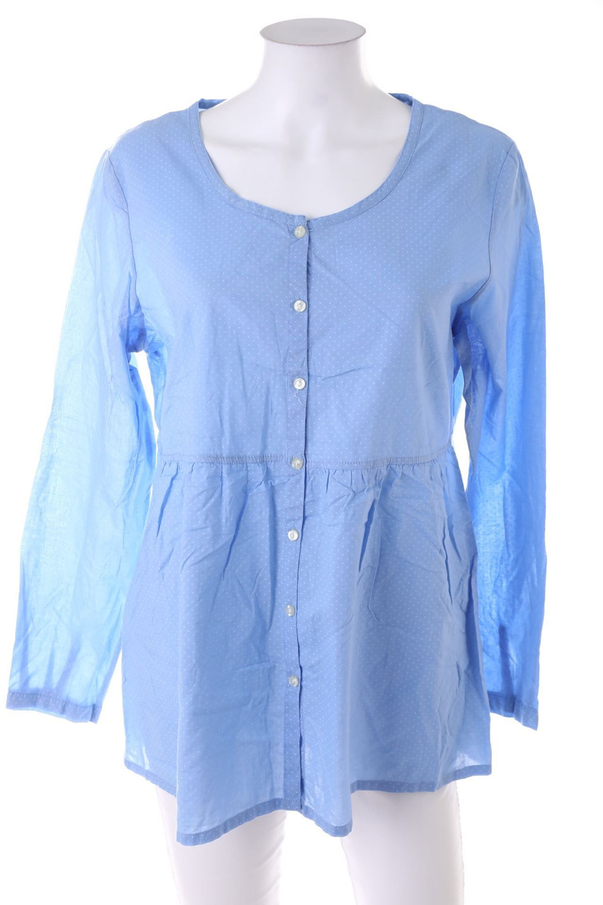 Ohne Label - Bluse mit Pünktchen - D 44