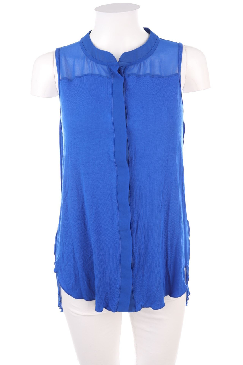 intimissimi - Falten-Blusentop mit Mesh-Einsatz - D 36