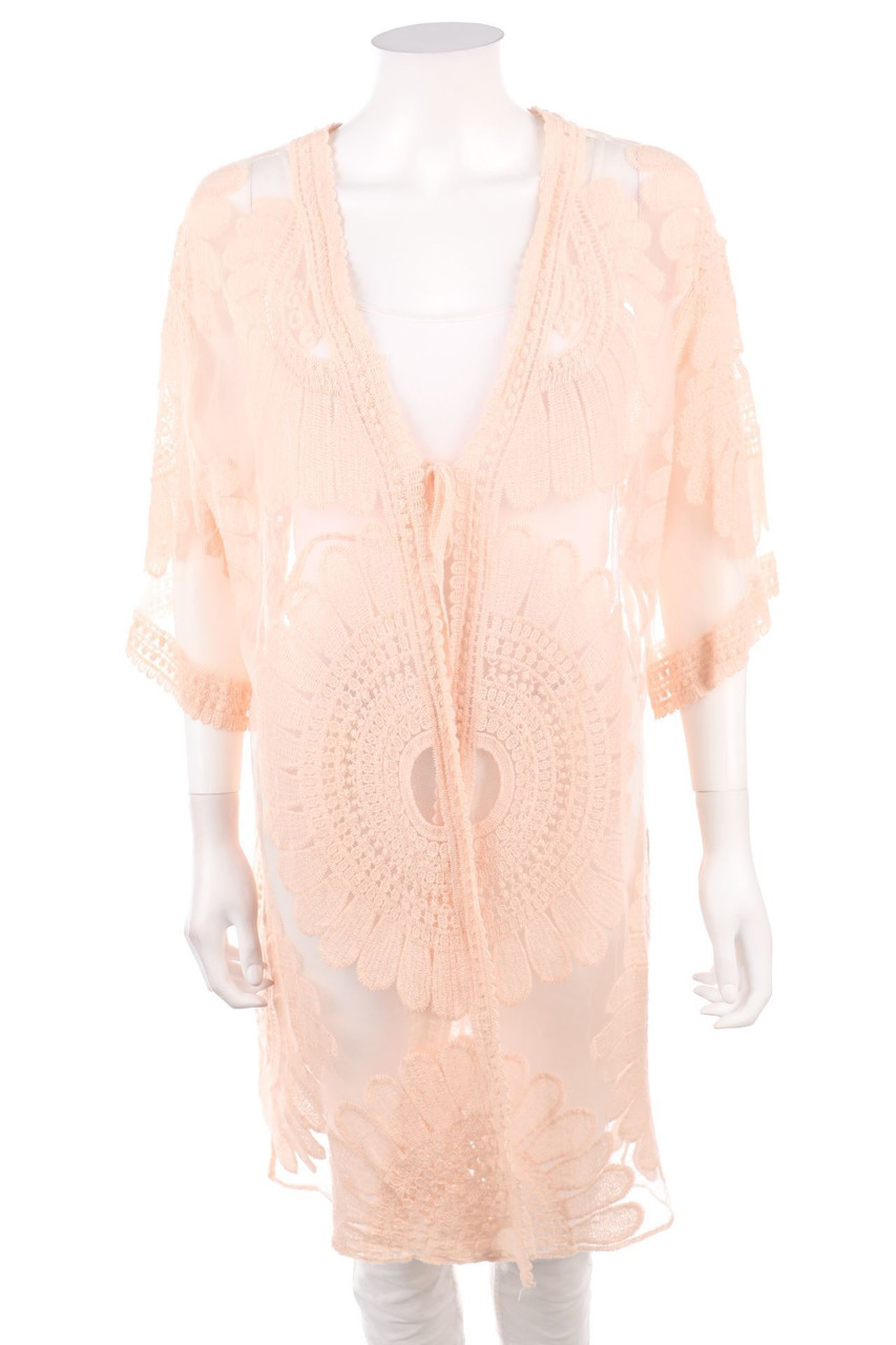 Ohne Label - Cardigan aus Spitze - D 40