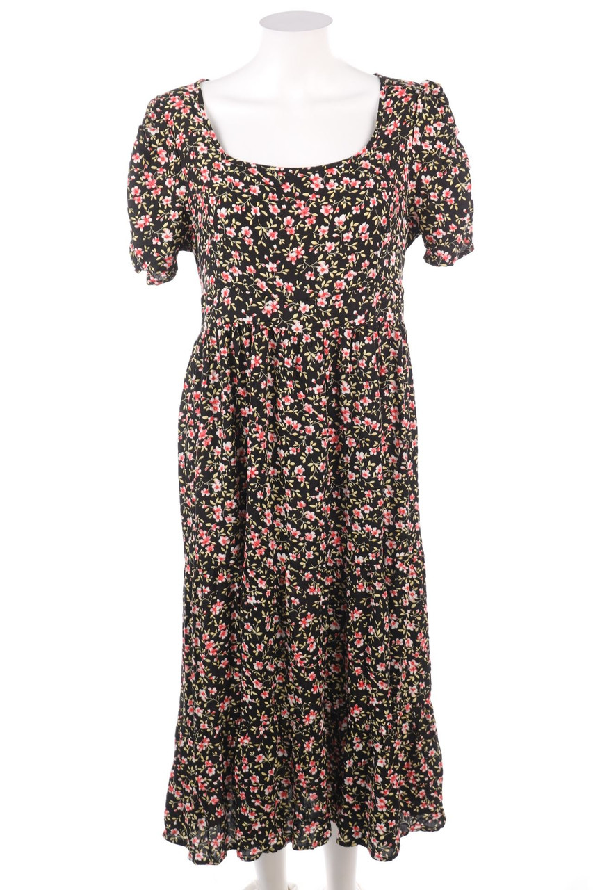 SHEIN - Midikleid mit Blumen-Print - XL
