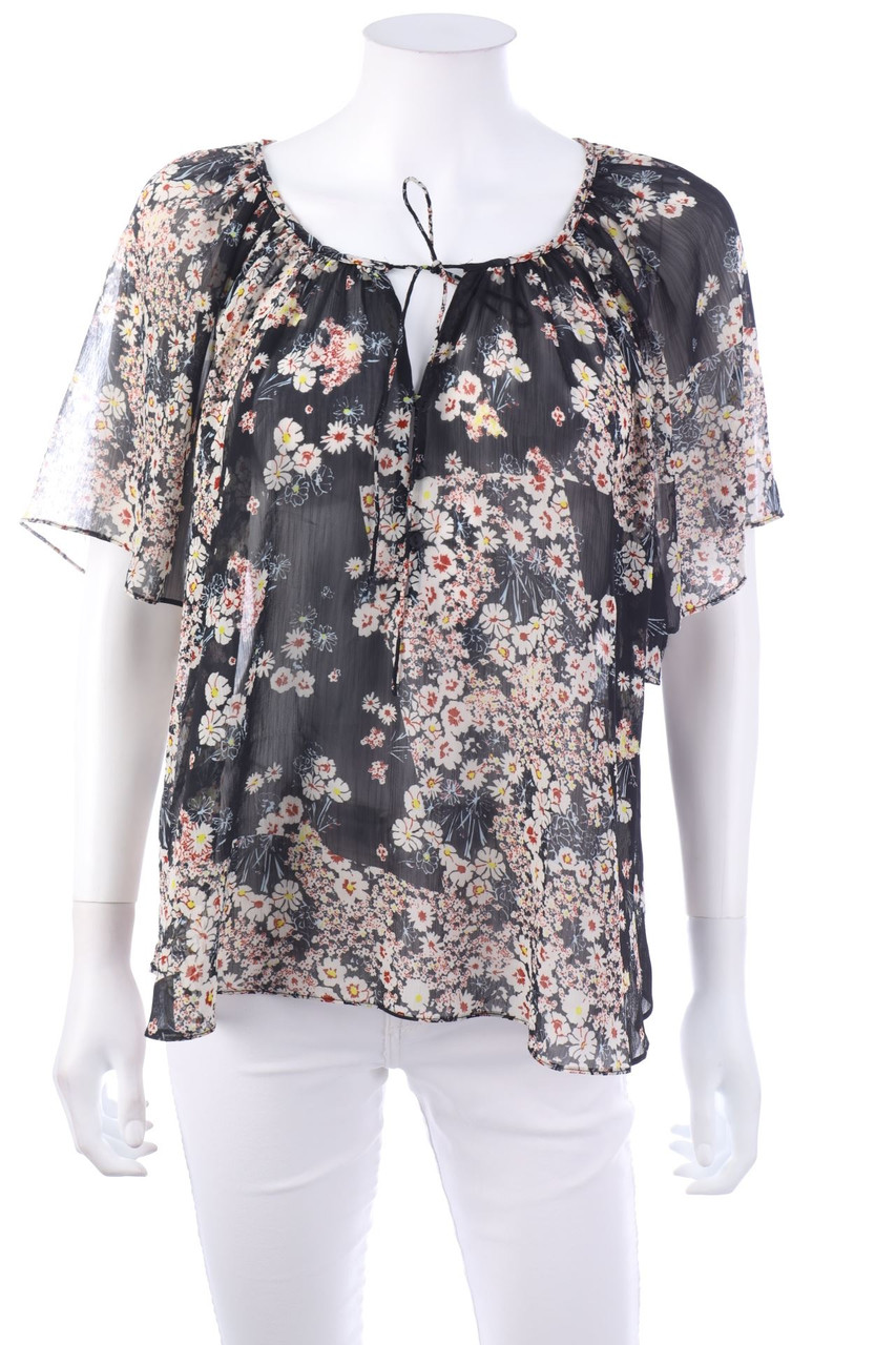 ZARA - Kurzarm-Bluse - XS