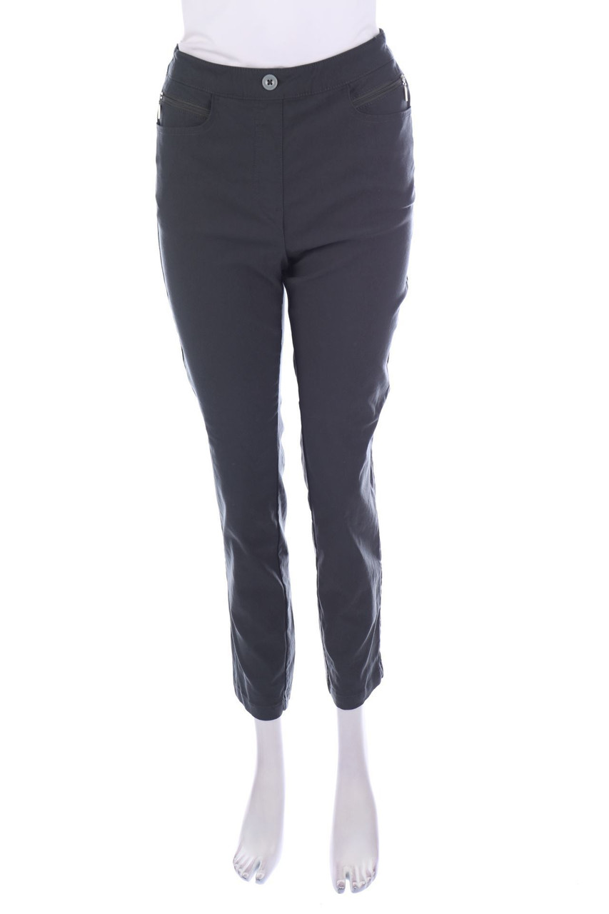 Ohne Label - Skinny Jeggings mit Gummizug - D 38