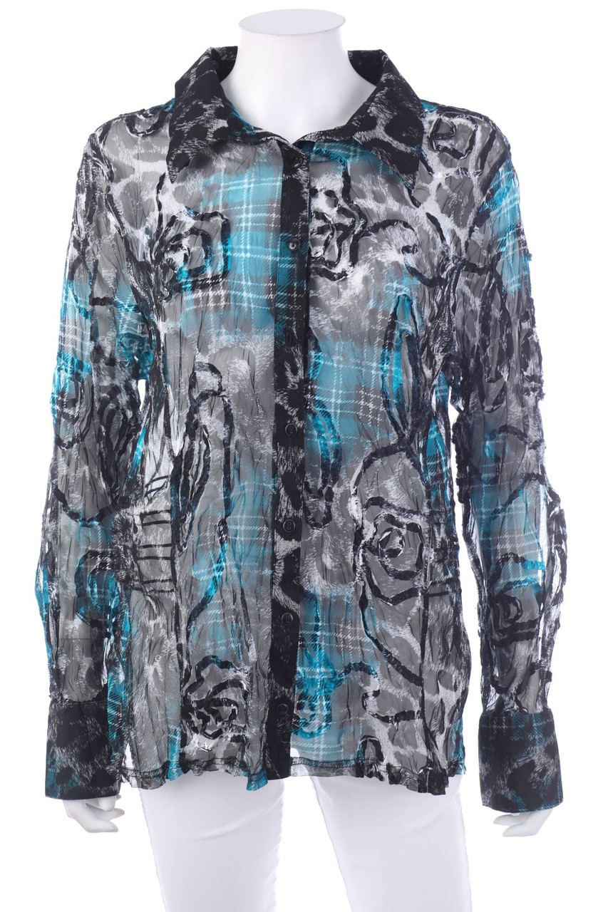 BONITA - Hemd-Bluse mit Muster - 2XL