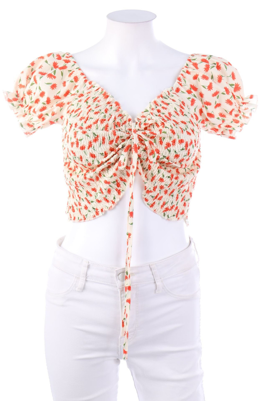 SHEIN - Kurzarm-Bluse - S